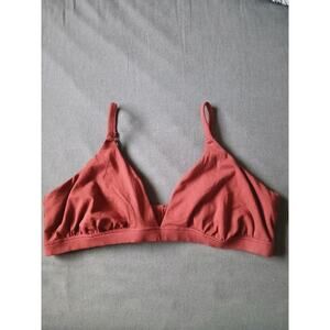 SKIMS Women’s Cotton Bralette Rust Color Size 3X Plus Size Intimates